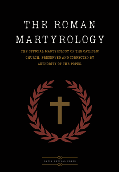 Catholic Books - The Roman Martyrology